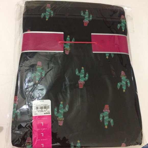 SO Soft & Cozy 3-pc Pajama Set with Headband NWT - Picture 5 of 6